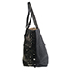 Twist East West Star Studded Tote, bottom view